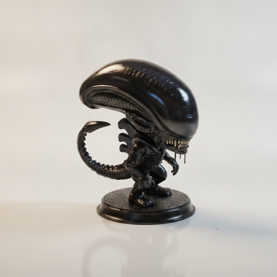 Chibi Xenomorph Alien V2 Figurine 3D Printable