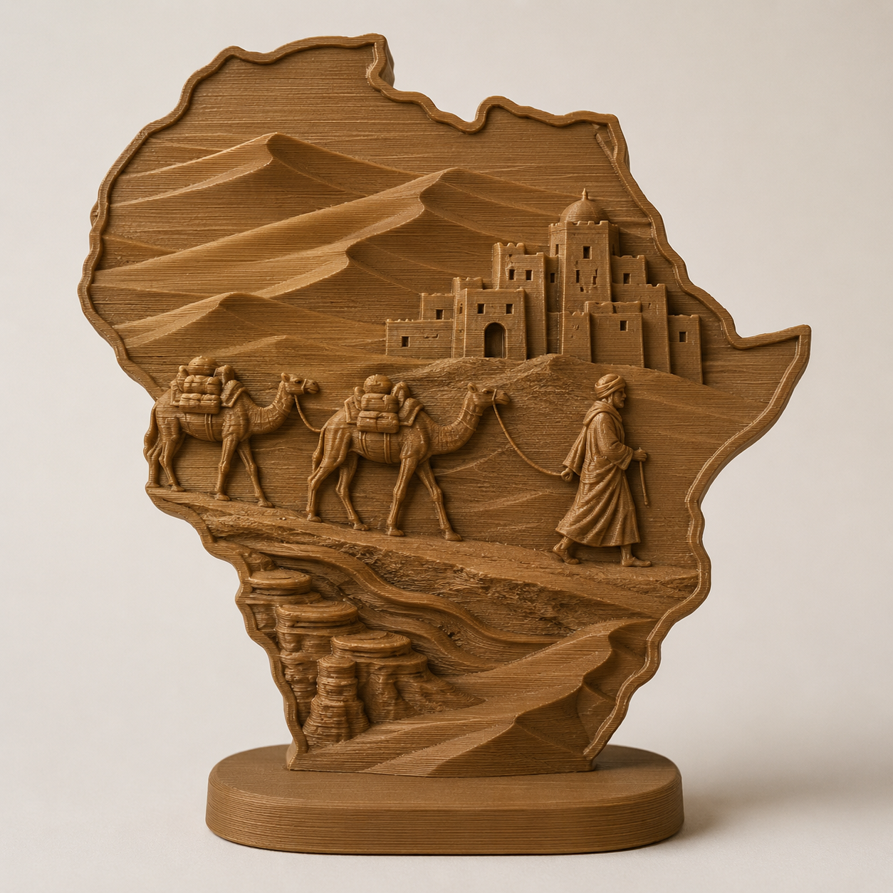 Afrika in der Wüste_Karawane - Africa in the Desert_Caravan