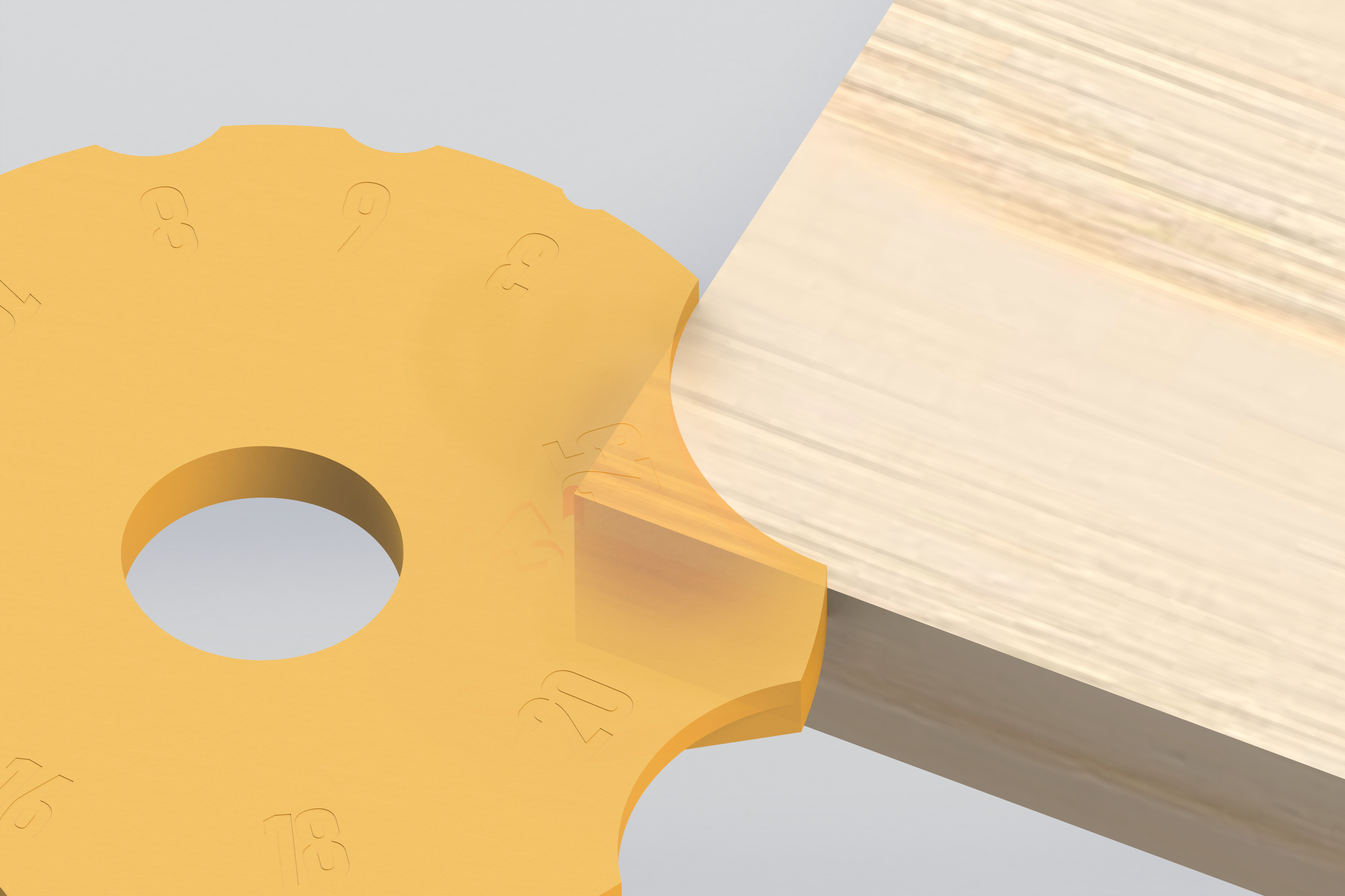 Radius Gauge and Marker