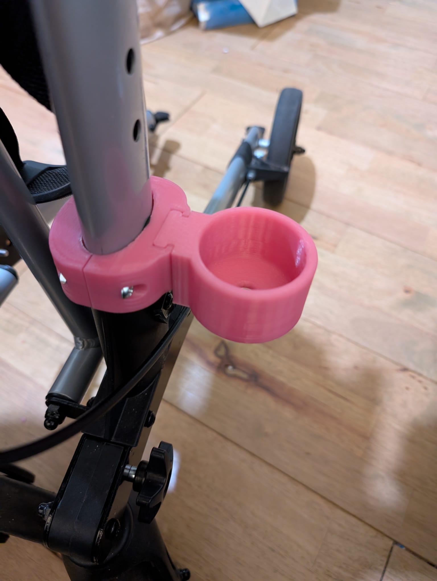 Days Deluxe Lightweight Rollator Walking Stick Holder