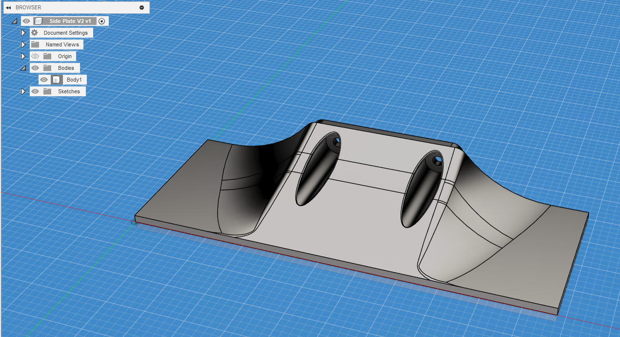 SCX24 Side Plate
