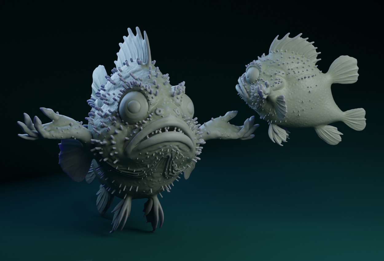 Shrug Fish : Agnostic Fish
