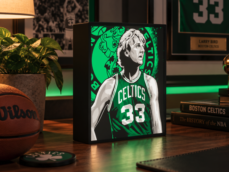 Larry Bird Boston Celtics #33 Light Box Lightbox