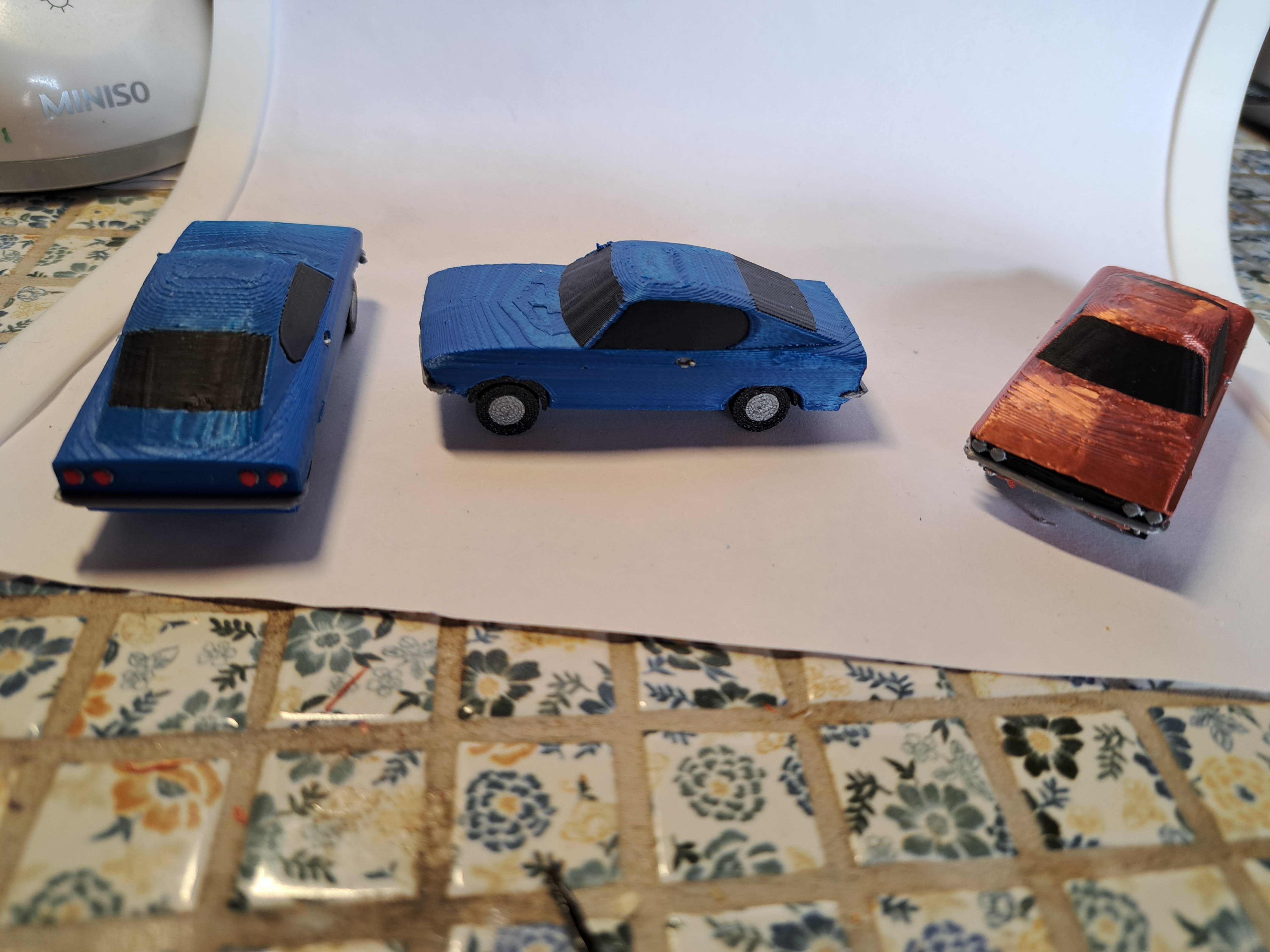 Opel Manta A in 1/64 scale
