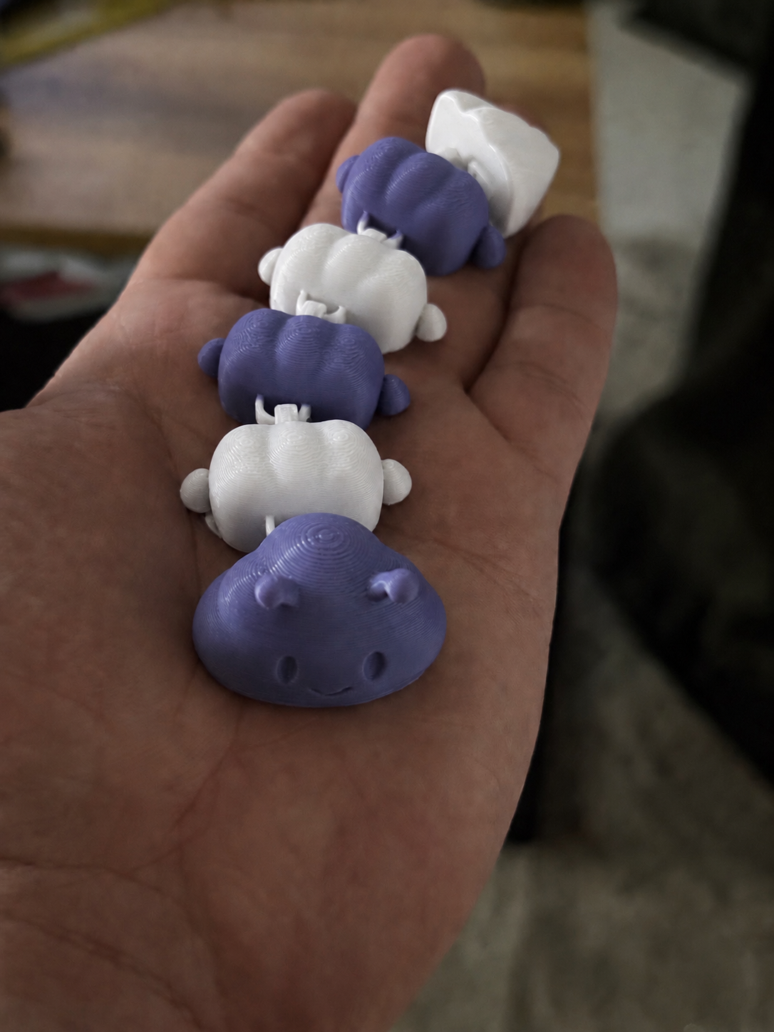 Cloudy Caterpillar – Modular 3D Printed Toy