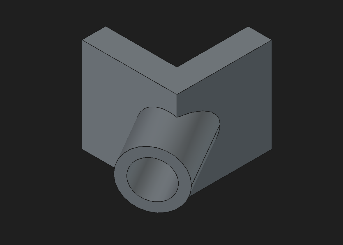 Angled drill driver 3D model