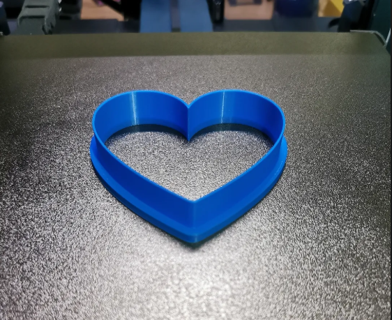 Heart cookie cutter