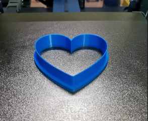 Heart cookie cutter