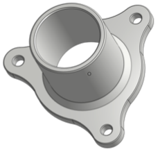 Hose connectors for Cyclone 3D model
