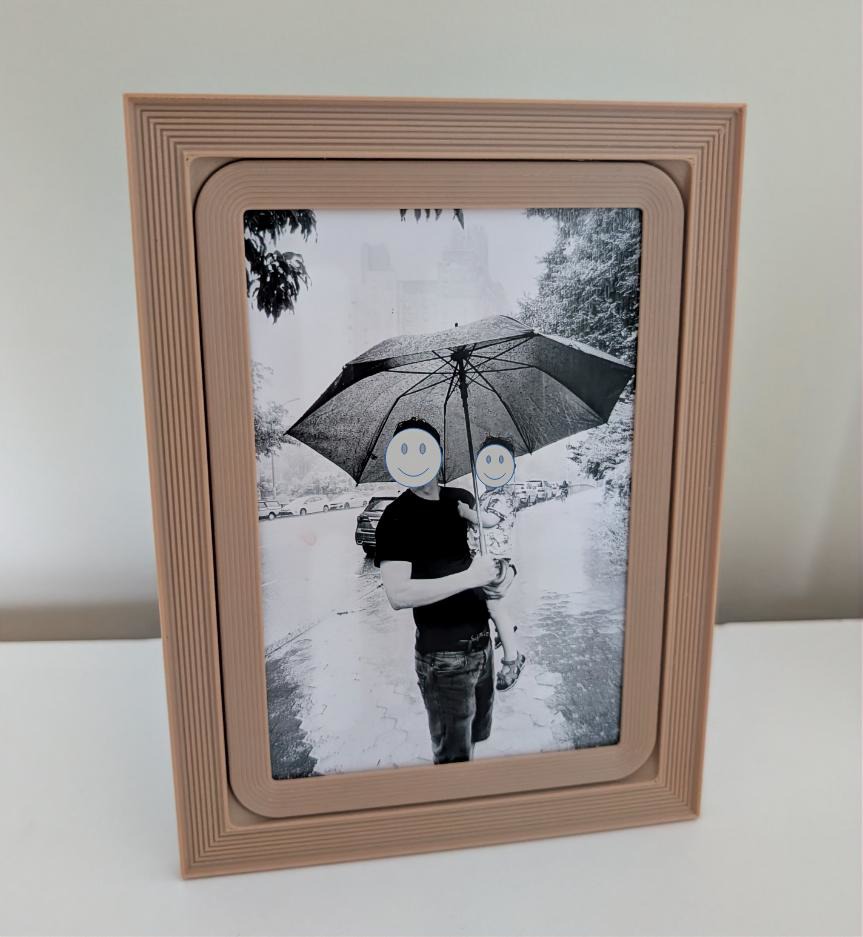 2 in 1 Photo frame for 4"x6"