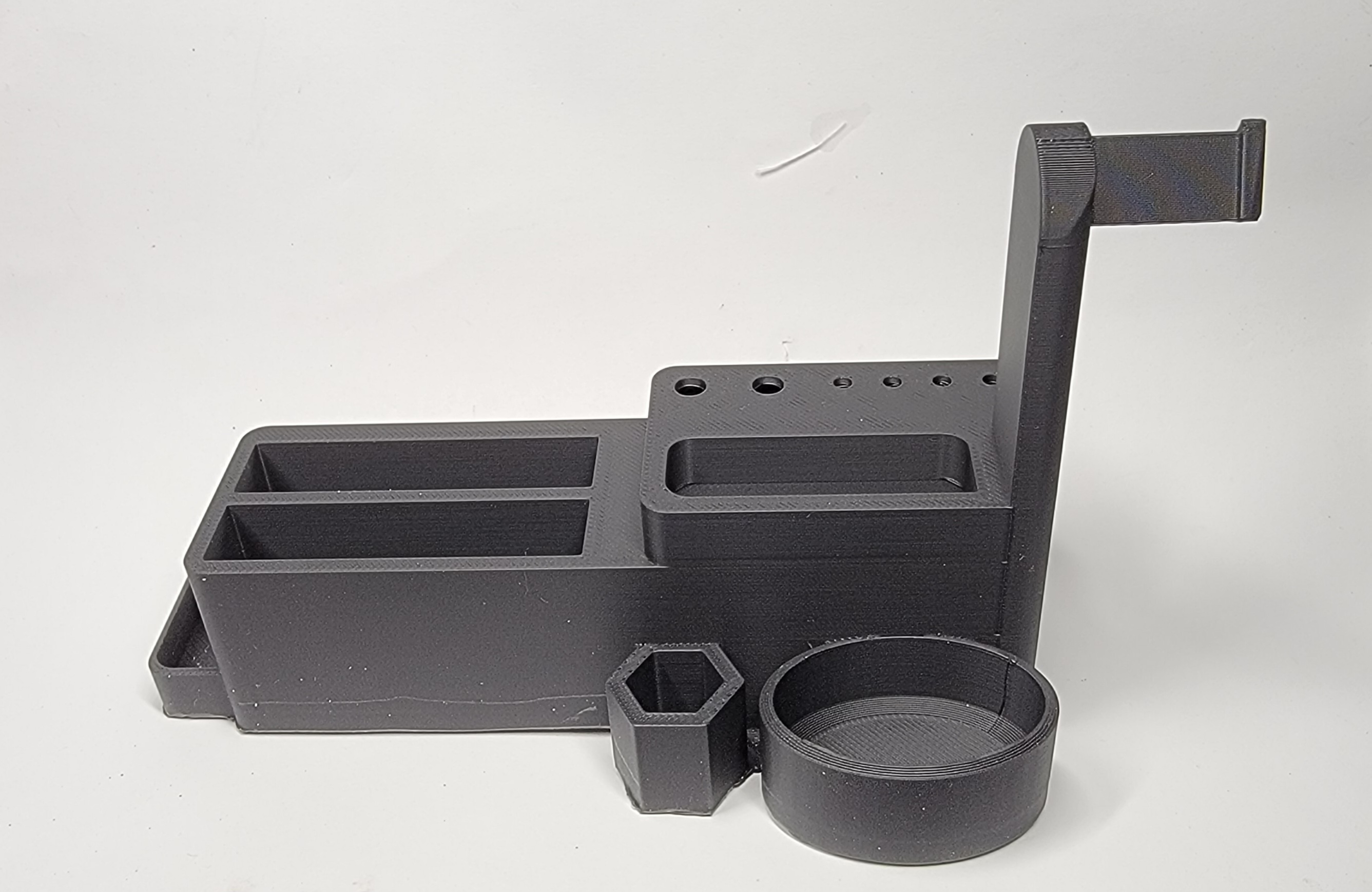 Modular Desk Organizer – Tool Caddy for 3D Printing Tools & Workspace Storage — miniatura 5