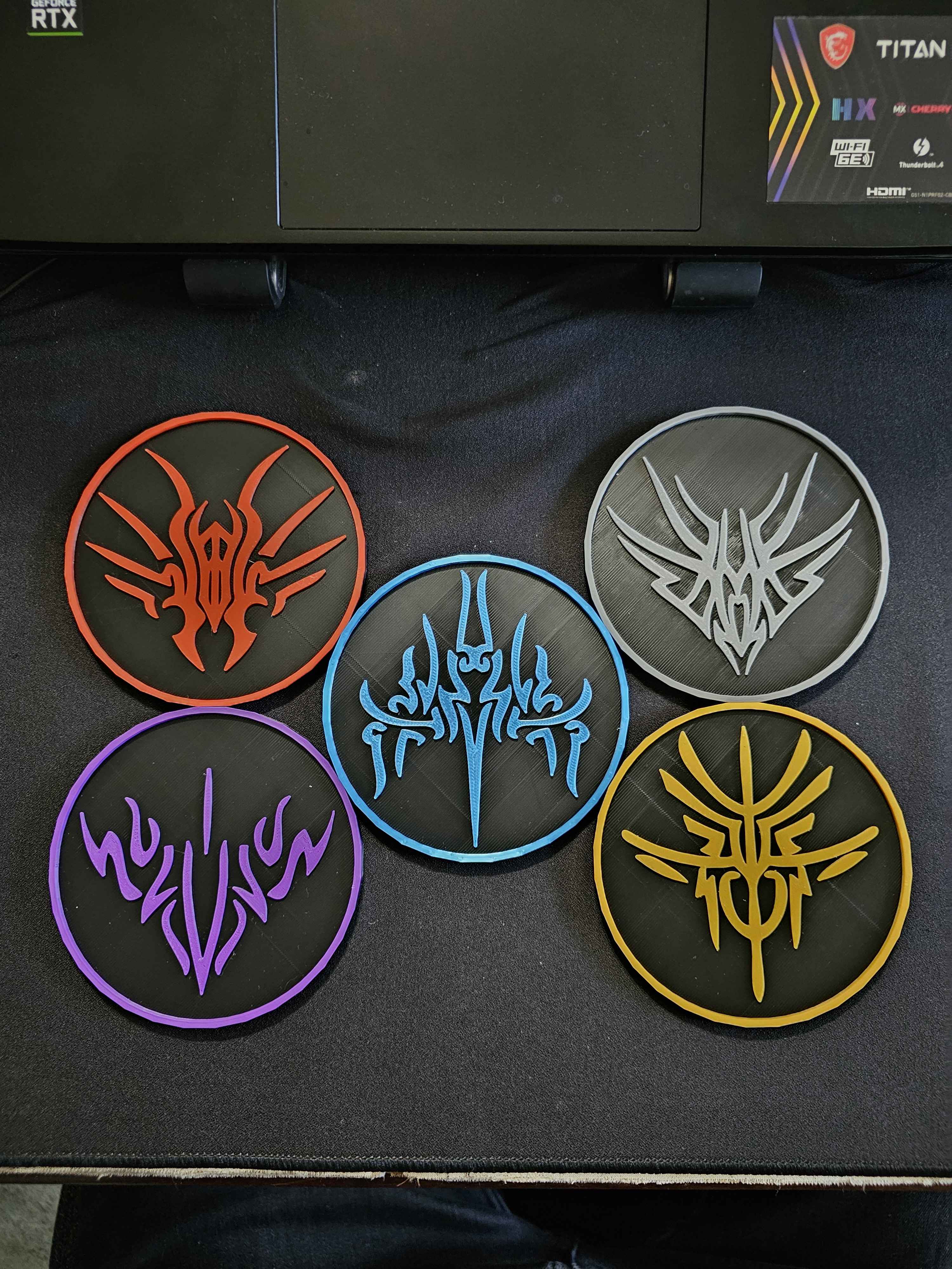 Stormlight Inspired Coaster Set (Part 1)