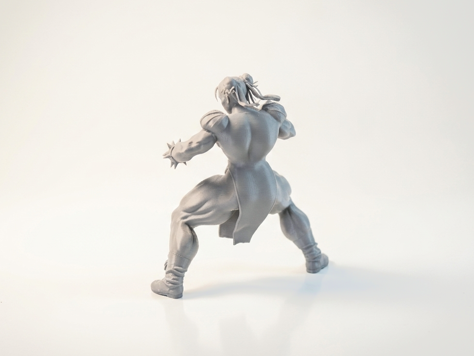 Buff Chun Li Figurine Gaming Character 3D Printable