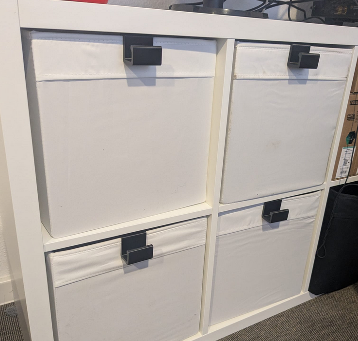 Handle for Kallax boxes
