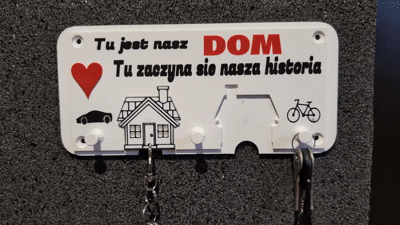 Wieszak na klucze