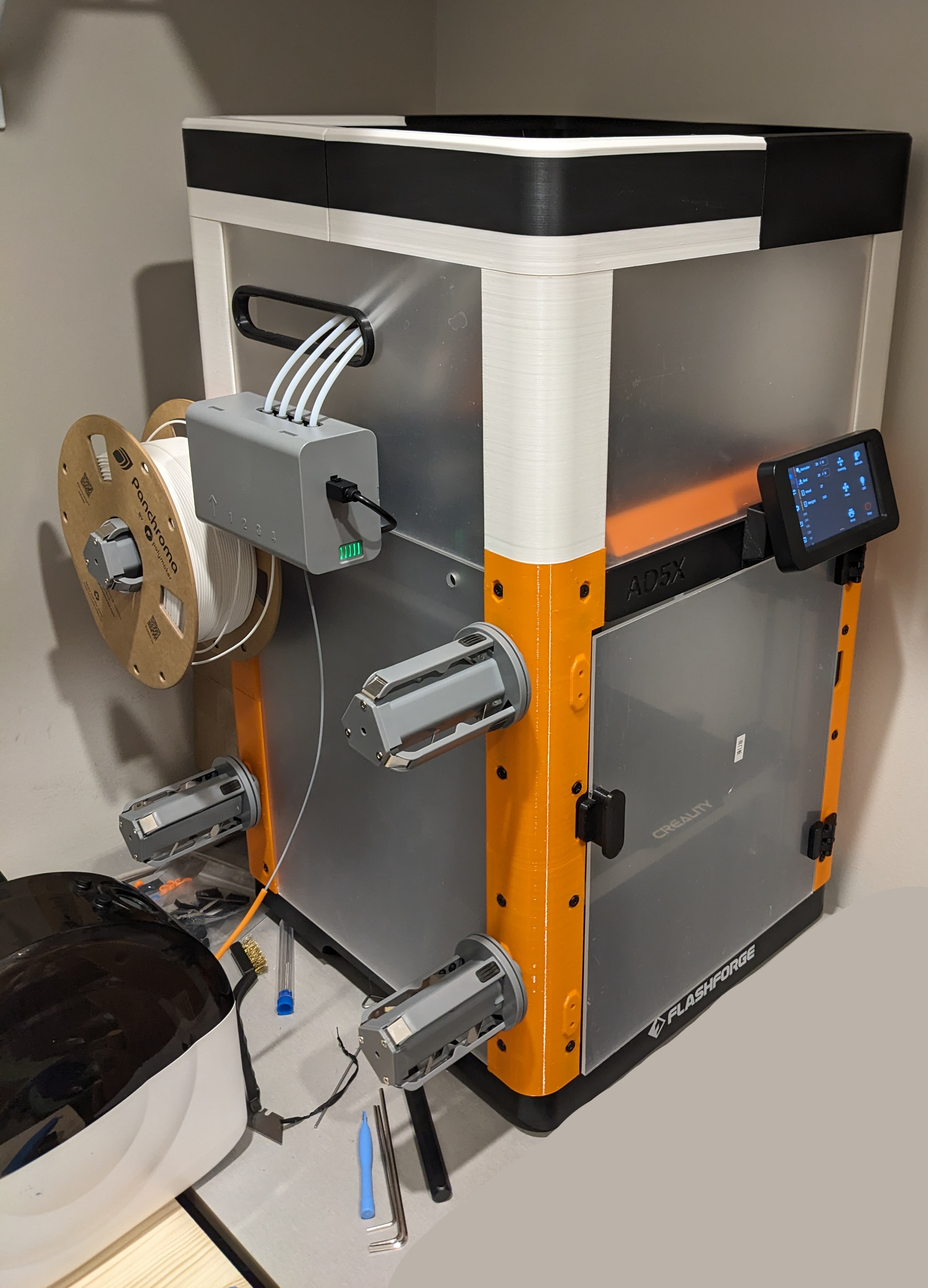 Reversable AD5X enclosure
