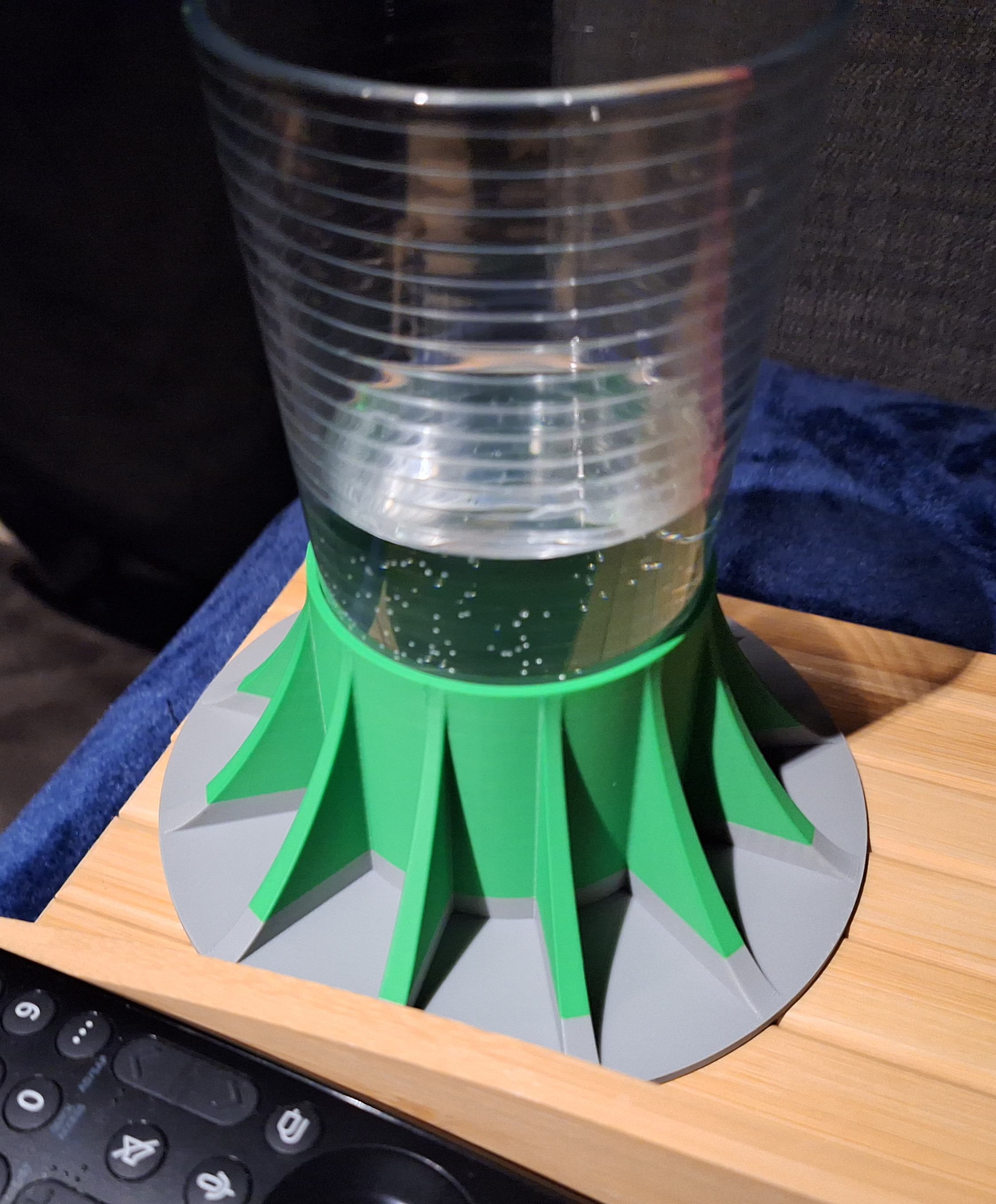 Glass Anti-Tip Bases - Standalone & Insert 3D model