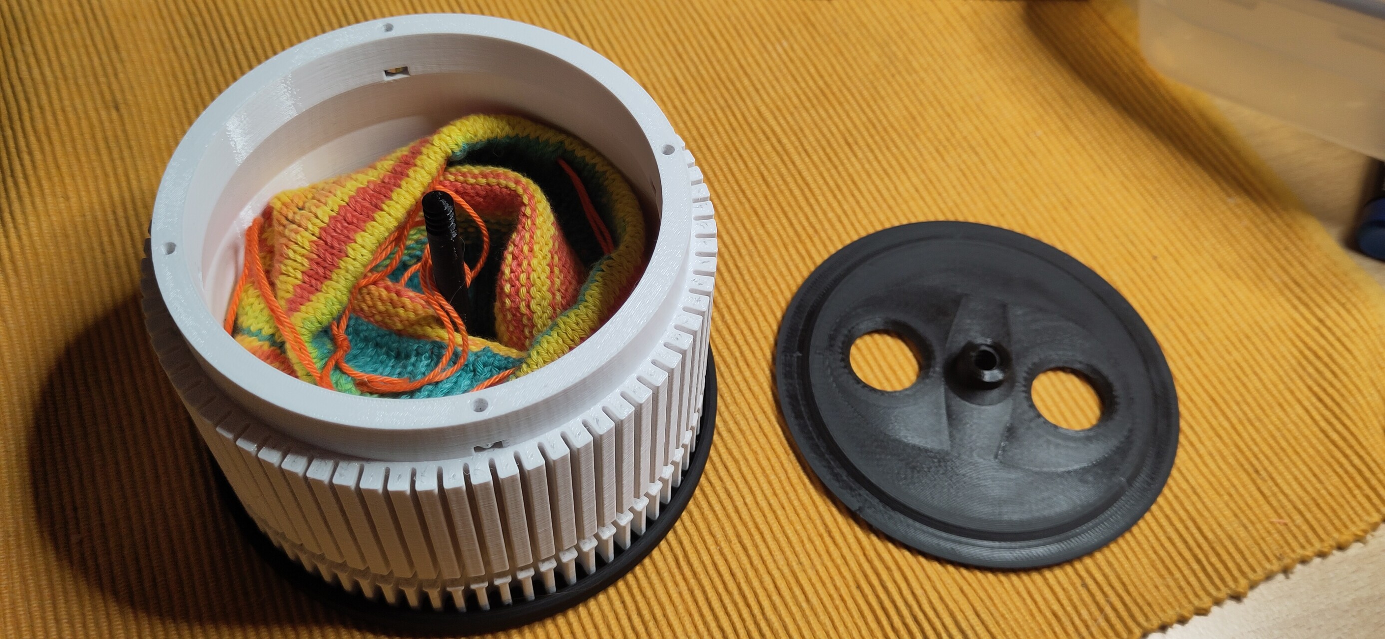 Storagetray for CSM Cylinder and Ribber dial