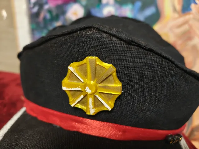 Hanako hat emblem