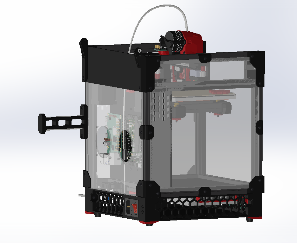 voron 02 side panel steper cooler