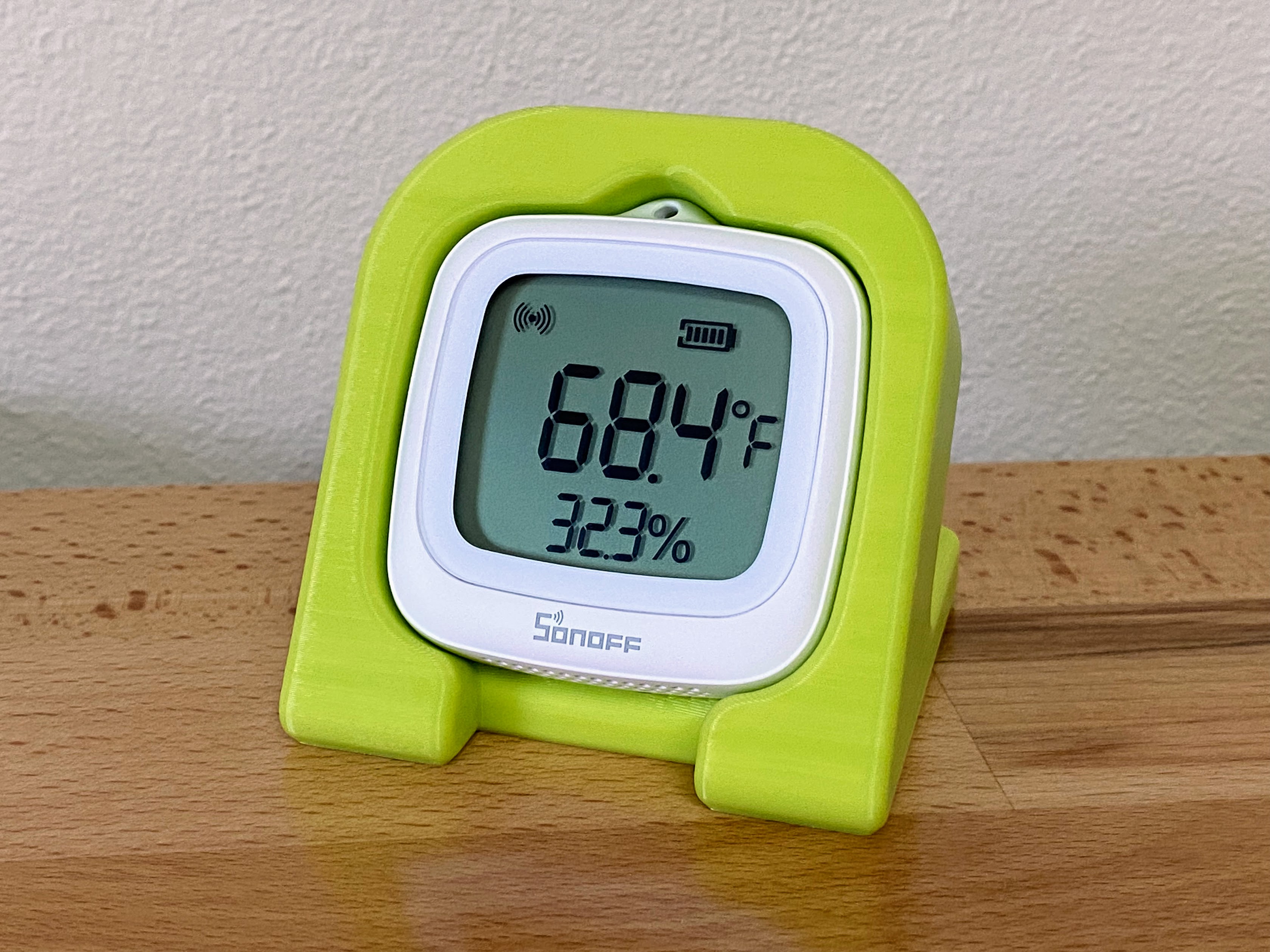 SONOFF SNZB-02WD Desktop Stand Remix