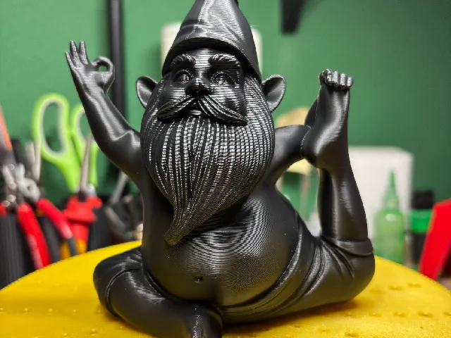 Decorative Yoga Gnome Figurine
