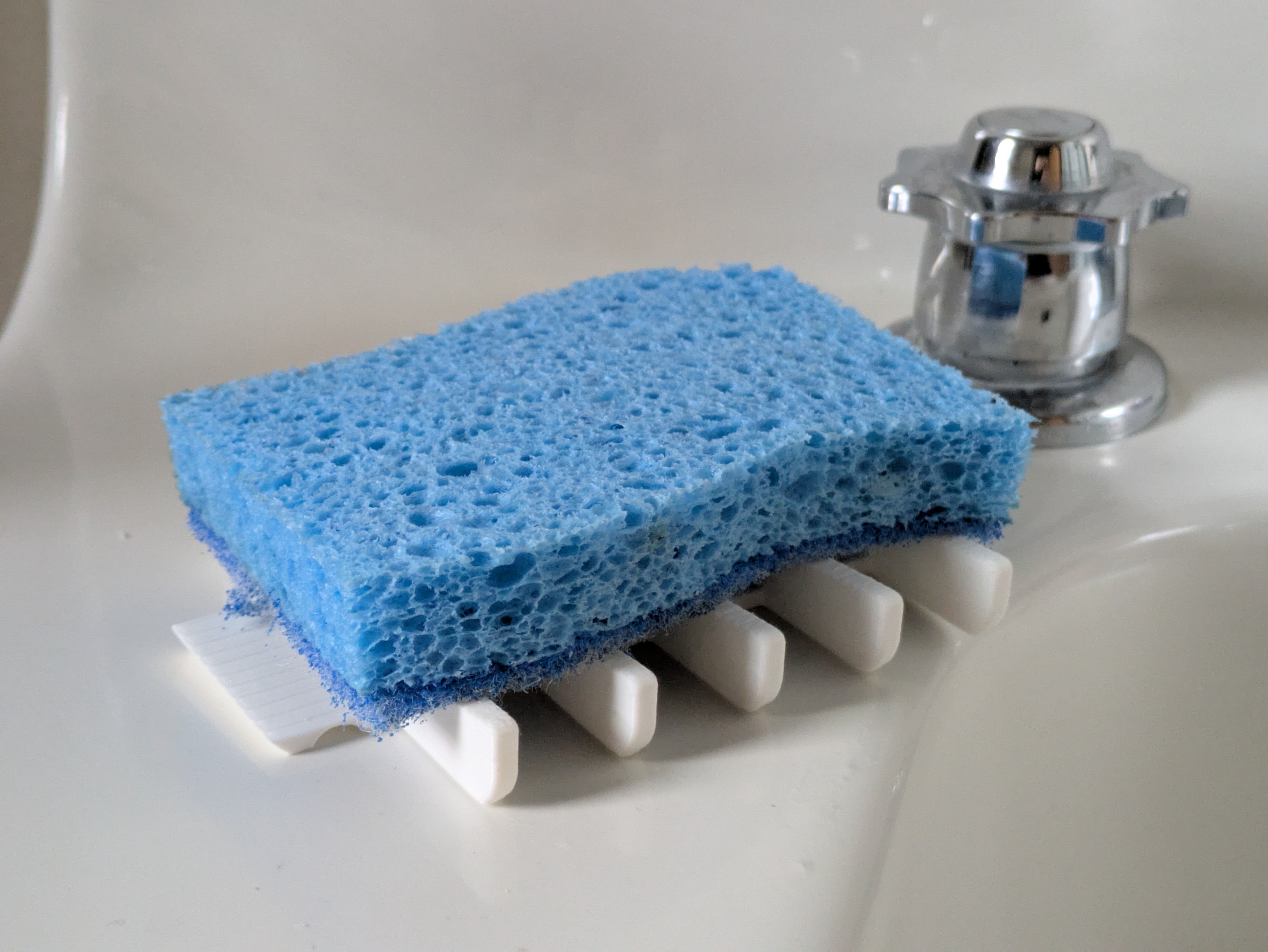 Miniatura 3 do modelo 3D Soap/Sponge Dish w/ Removable Insert