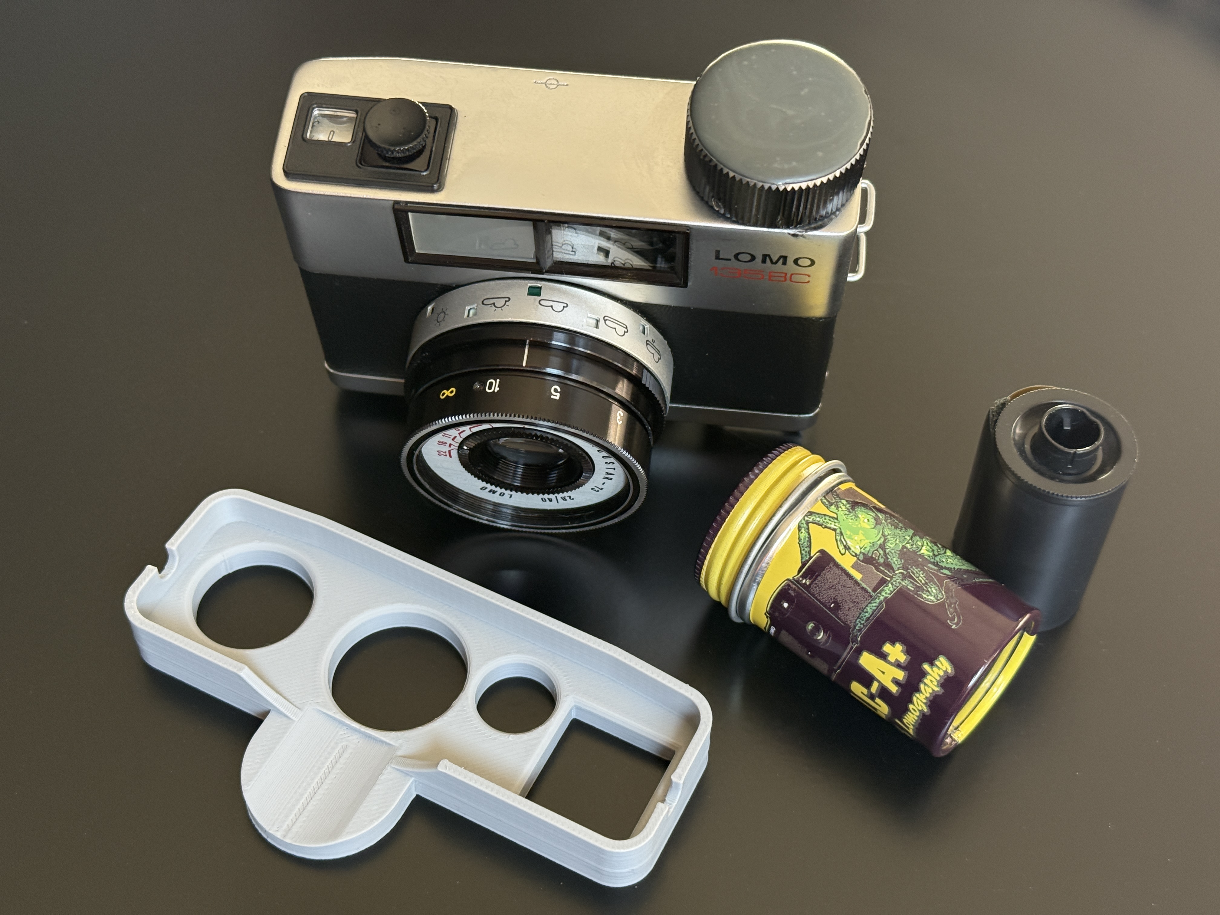 LOMO 135 Vintage Camera Stand | 3D Printed PLA Display Base