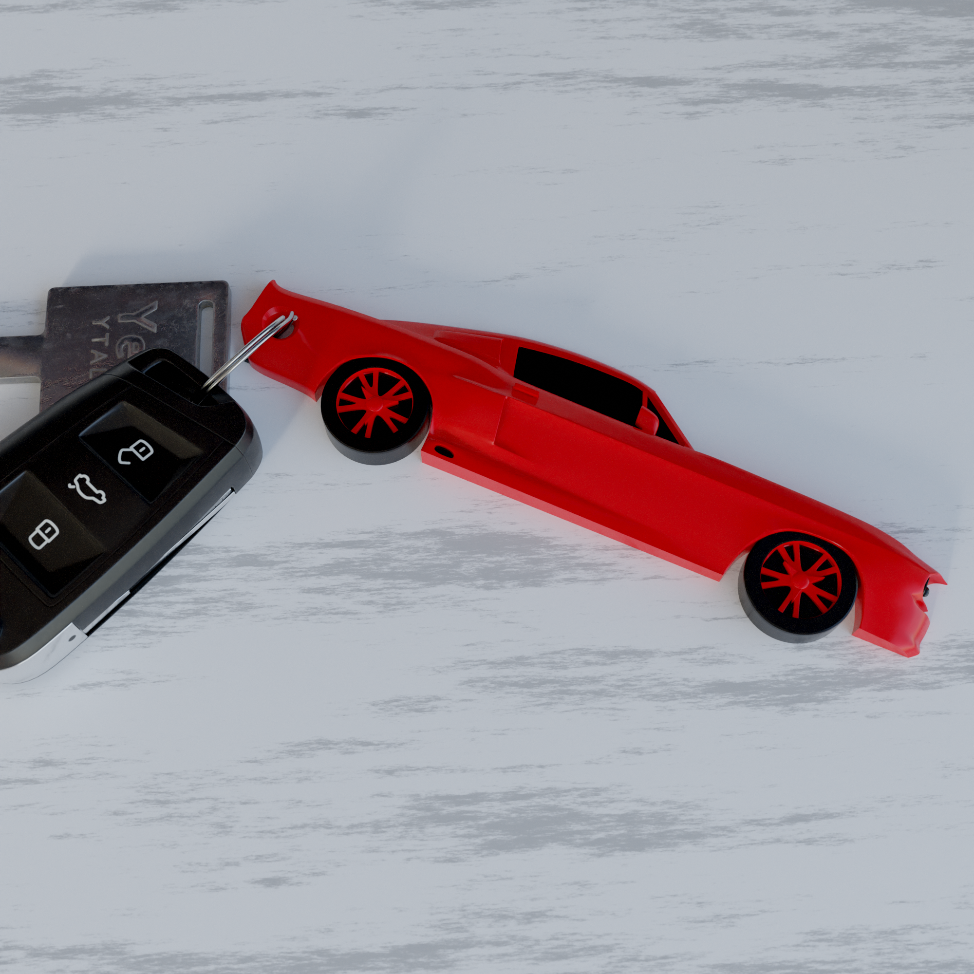 Mustang Shelby GT500 Keychain