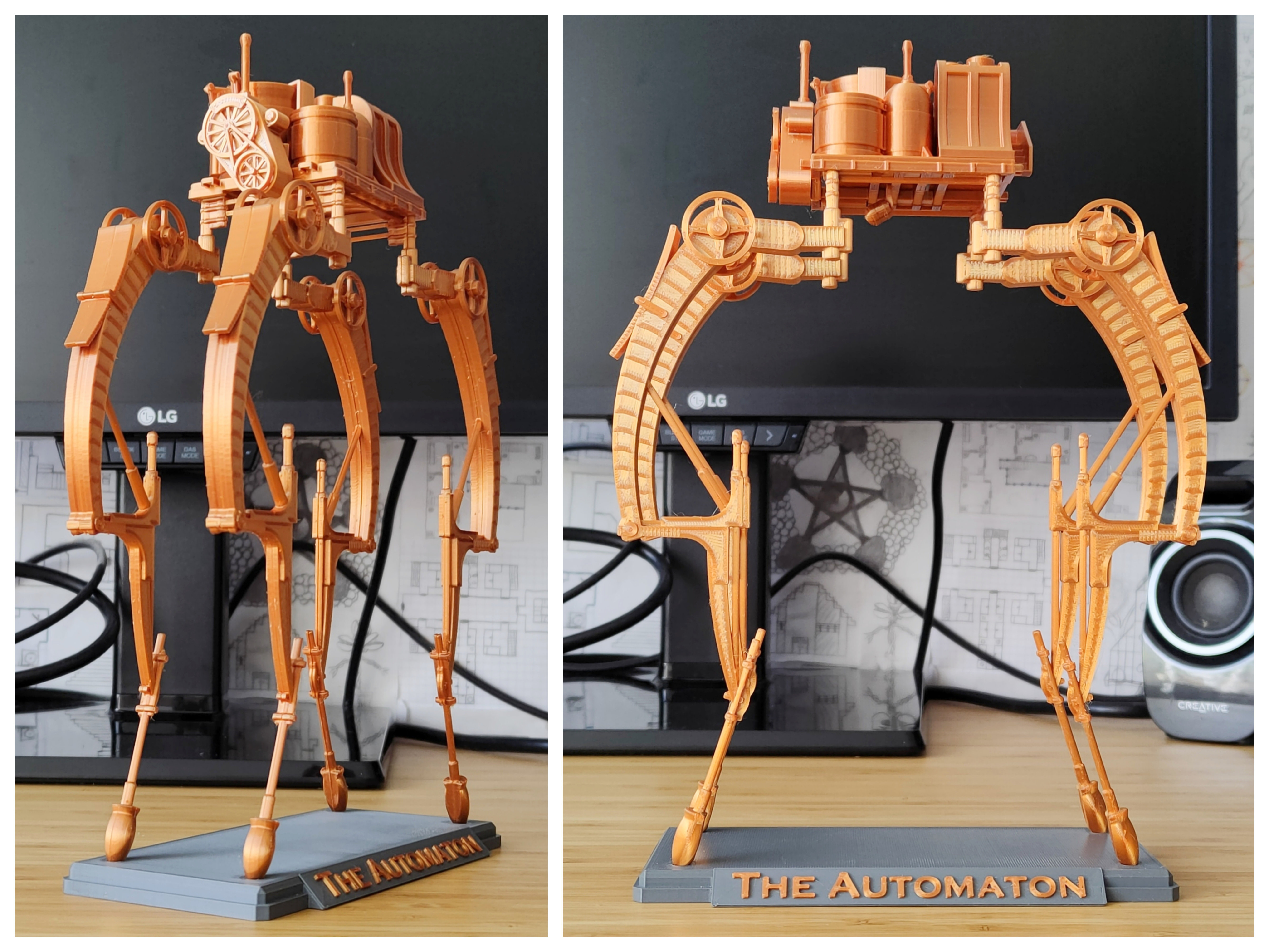 The Automaton - Game figure and gaming accessory - Frostpunk - Steampunk Robot