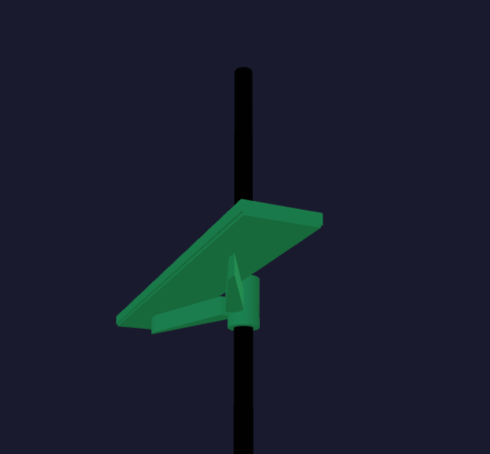 Pole Mounted Shelf Bracket - Please Help Optimize — thumbnail 4