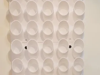 Small Paint Bottle Holder - Wall Mounted