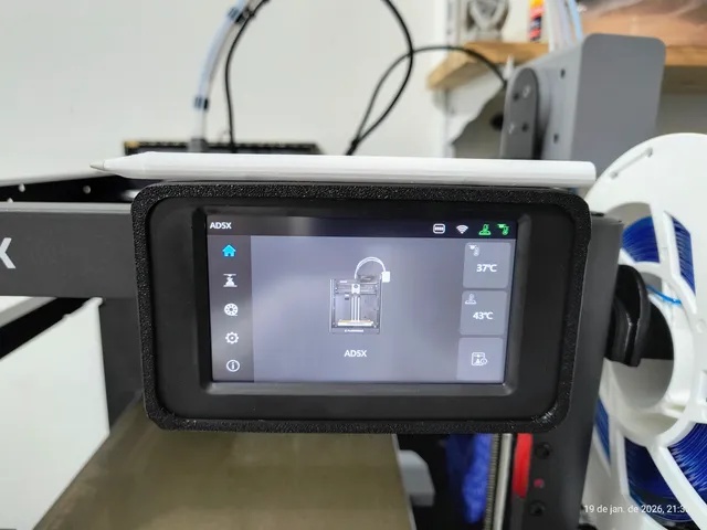 Moldura e caneta para lcd AD5X