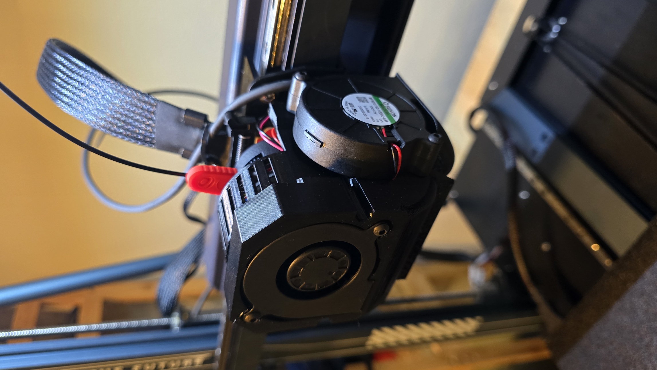 Neptune 4 Max Bondtech LGX Lite Pro Extruder Shroud