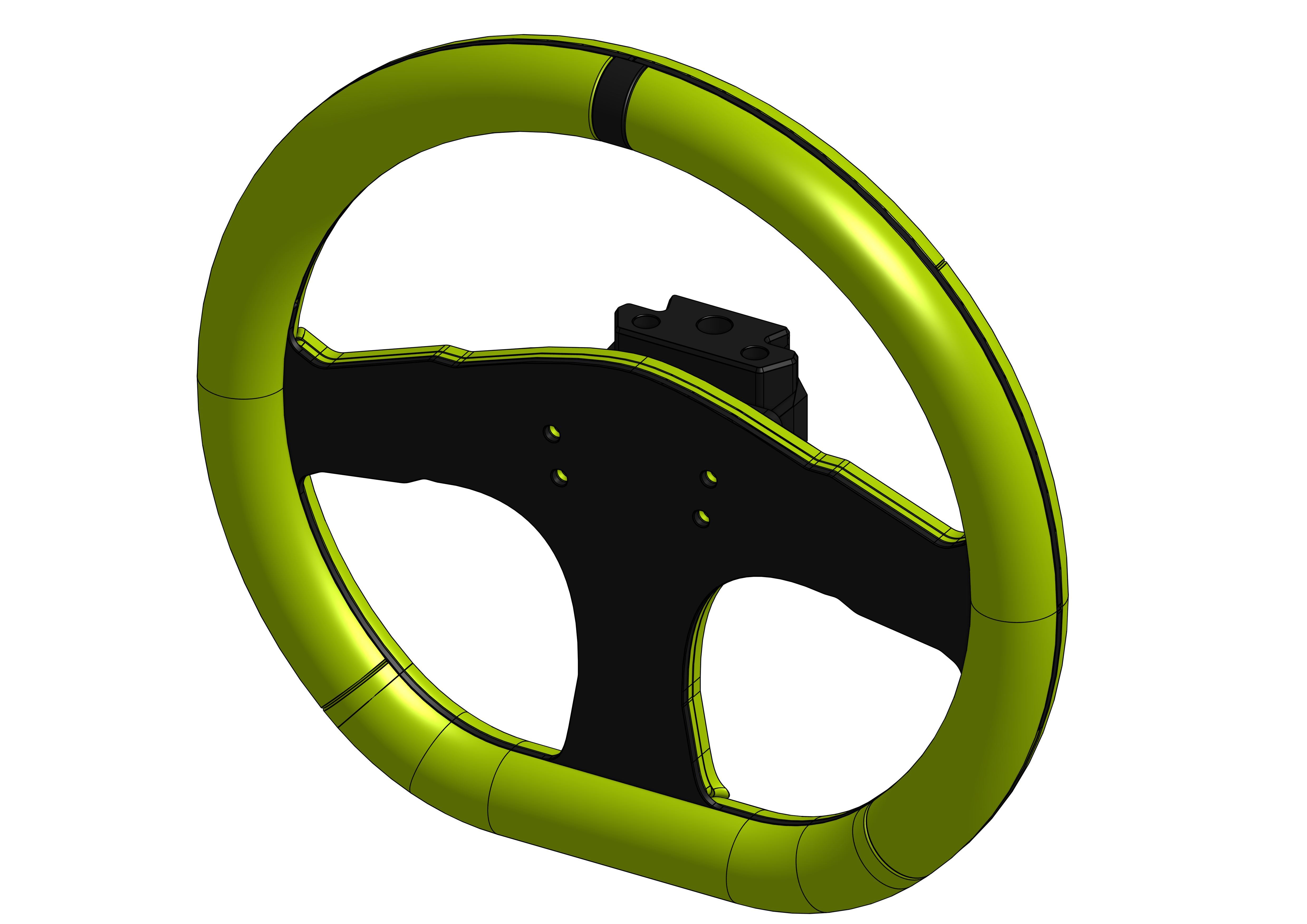 Miniatura 8 do modelo 3D rally Steering Wheel