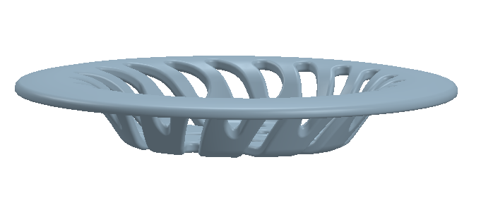 Miniatura 3 do modelo 3D Drain strainer , bathroom