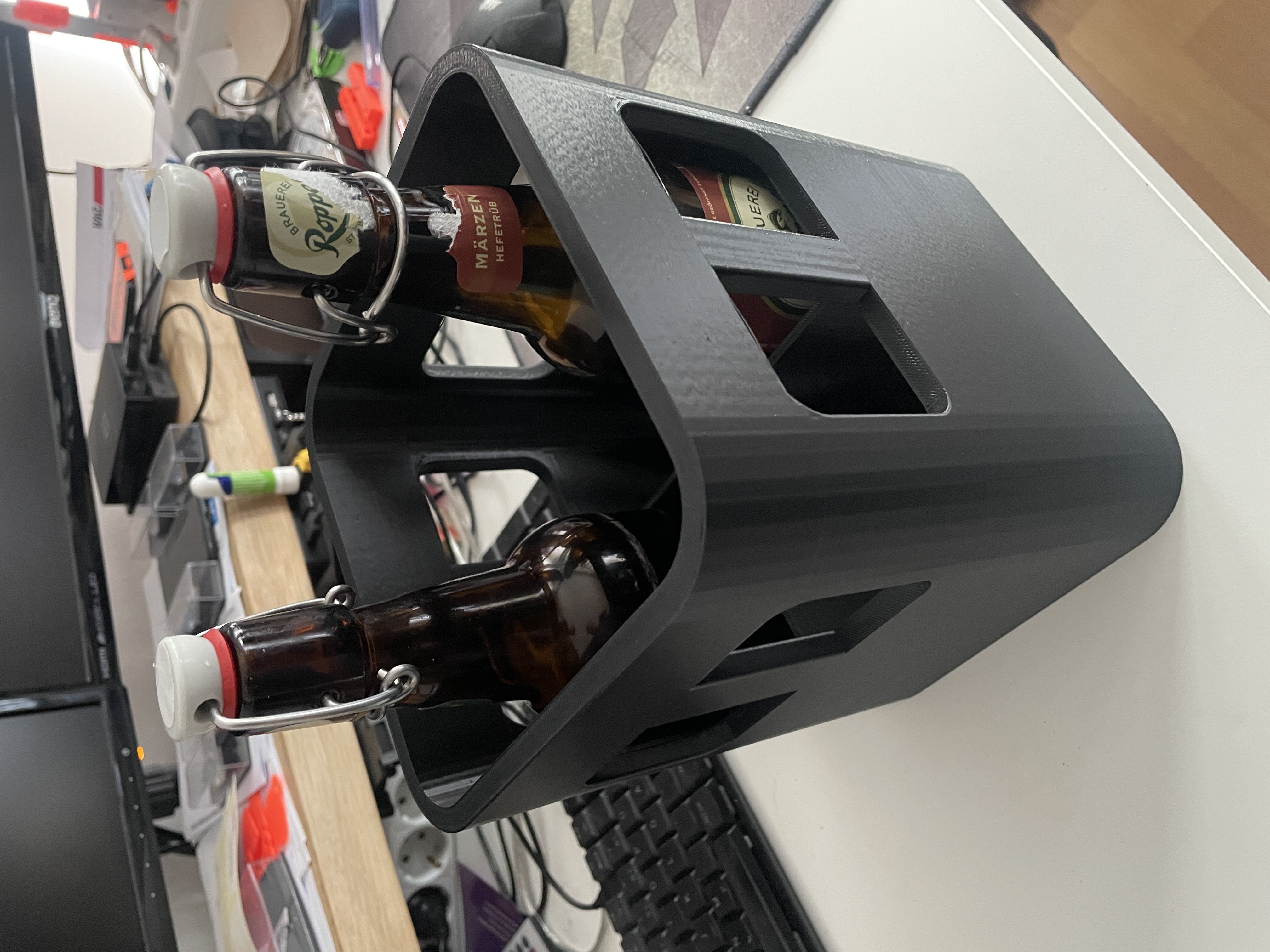 Beer Crate 4 Bottles - 4 Flaschen Bierkasten