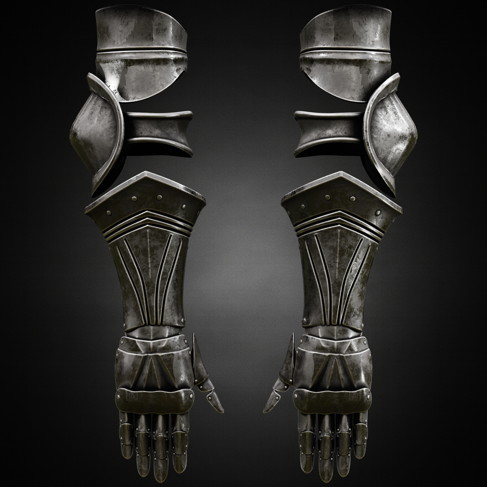 DARK SOULS 3 KNIGHT ARM ARMOR LIFE SIZE COSPLAY – GAUNTLETS & PAULDRON FAN ART STL