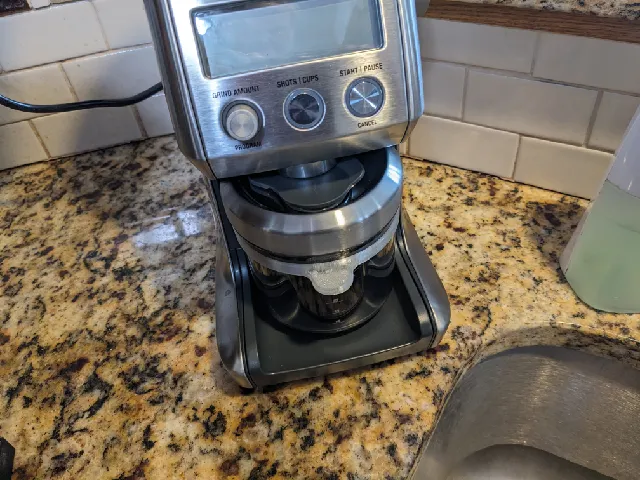 Breville Coffee Grinder Receptacle - Pull Tab