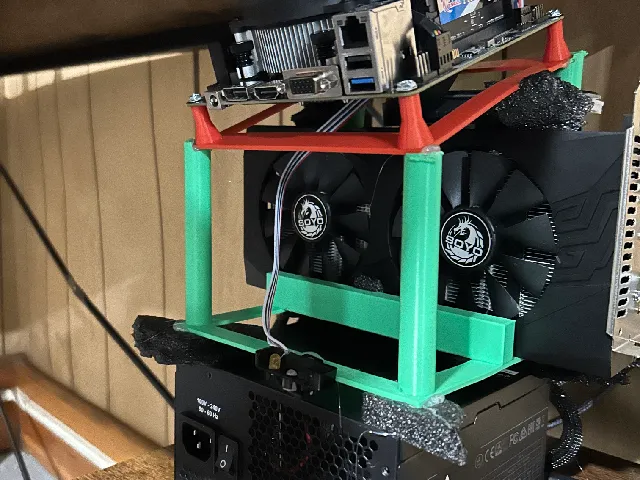AsRock X300-STX Open Air Case W/GPU Support