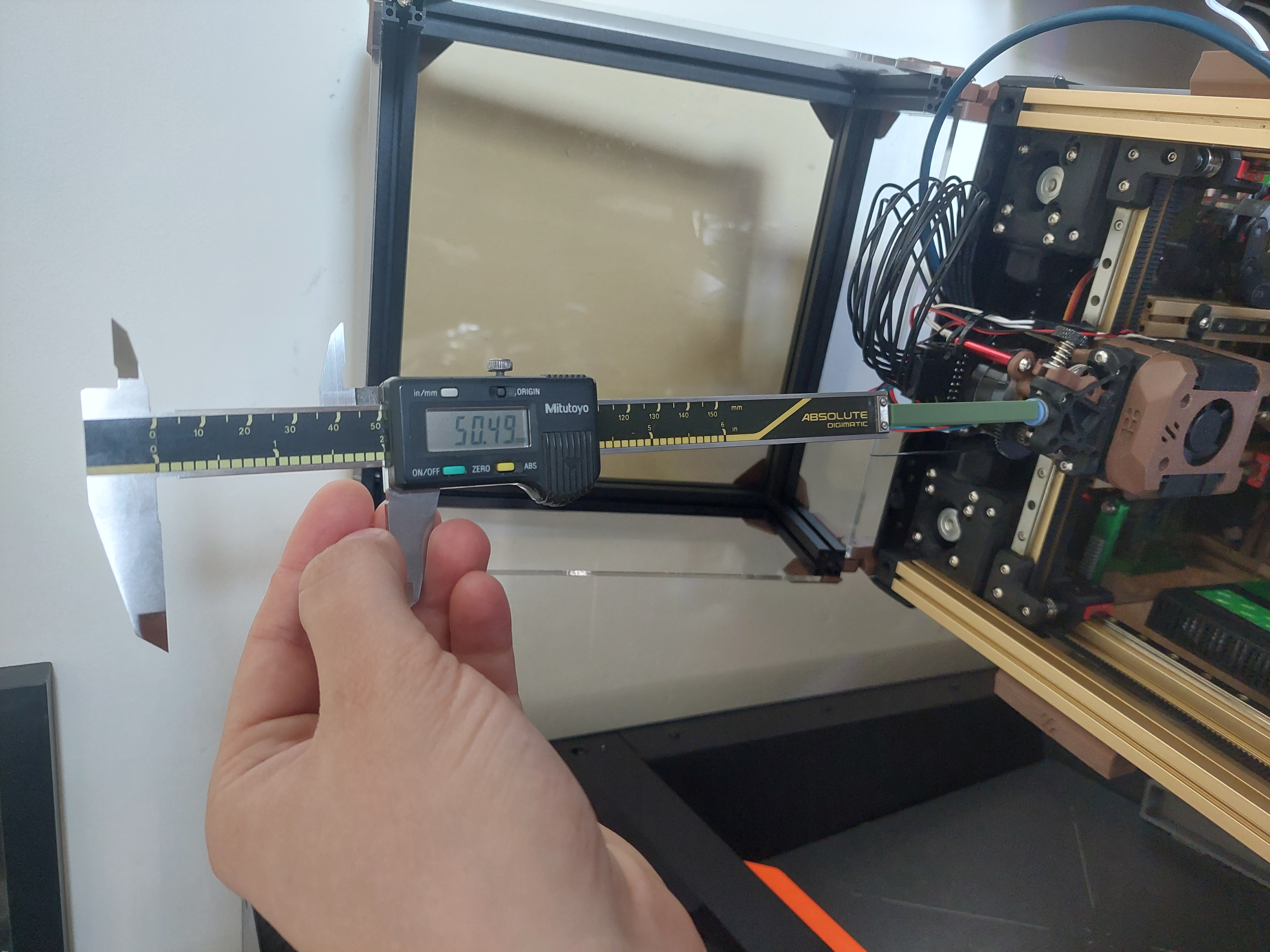 Keyhole E-steps / Rotation Distance Calibration Tool (70mm long)