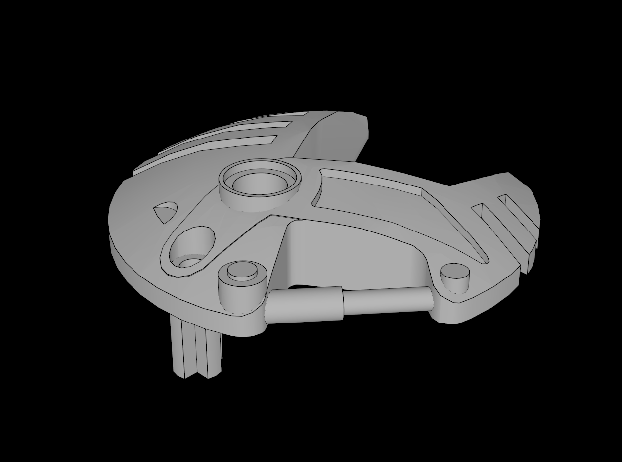Lego Compatible (41659.dat) Constraction Shield  5 x  5 with Wrench