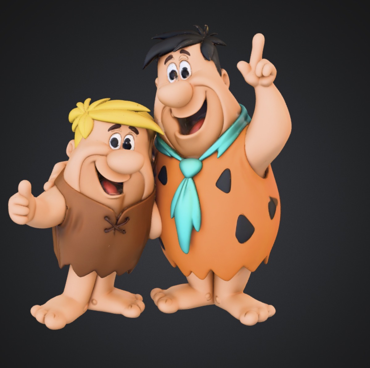 Fred & Barney – Figurine décorative