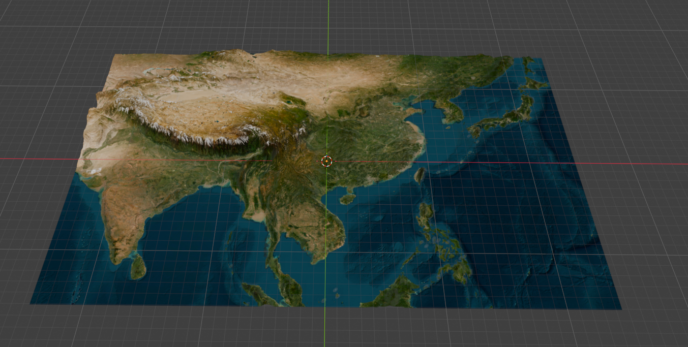 east asia map