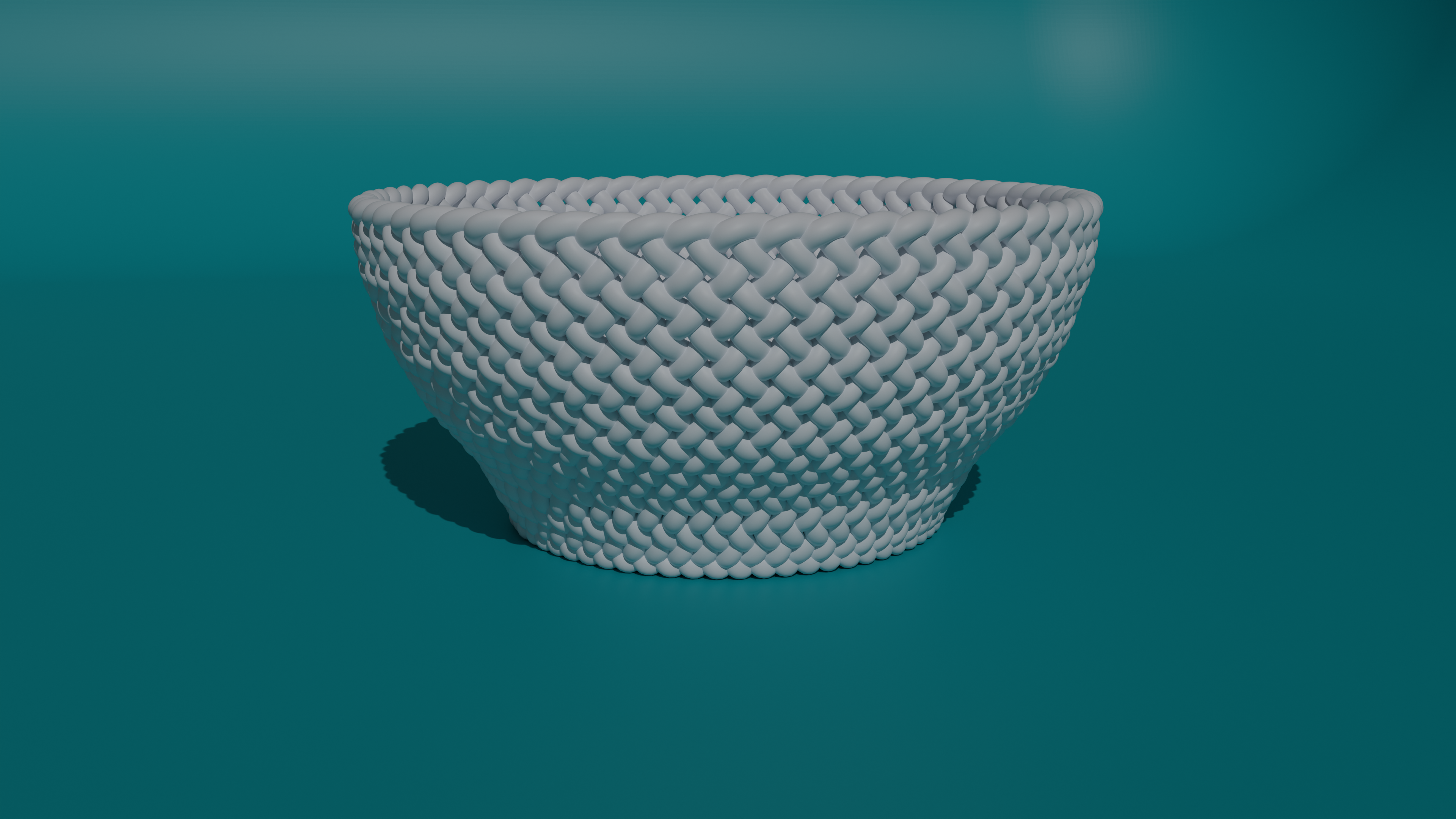 Woven Basket Bowl