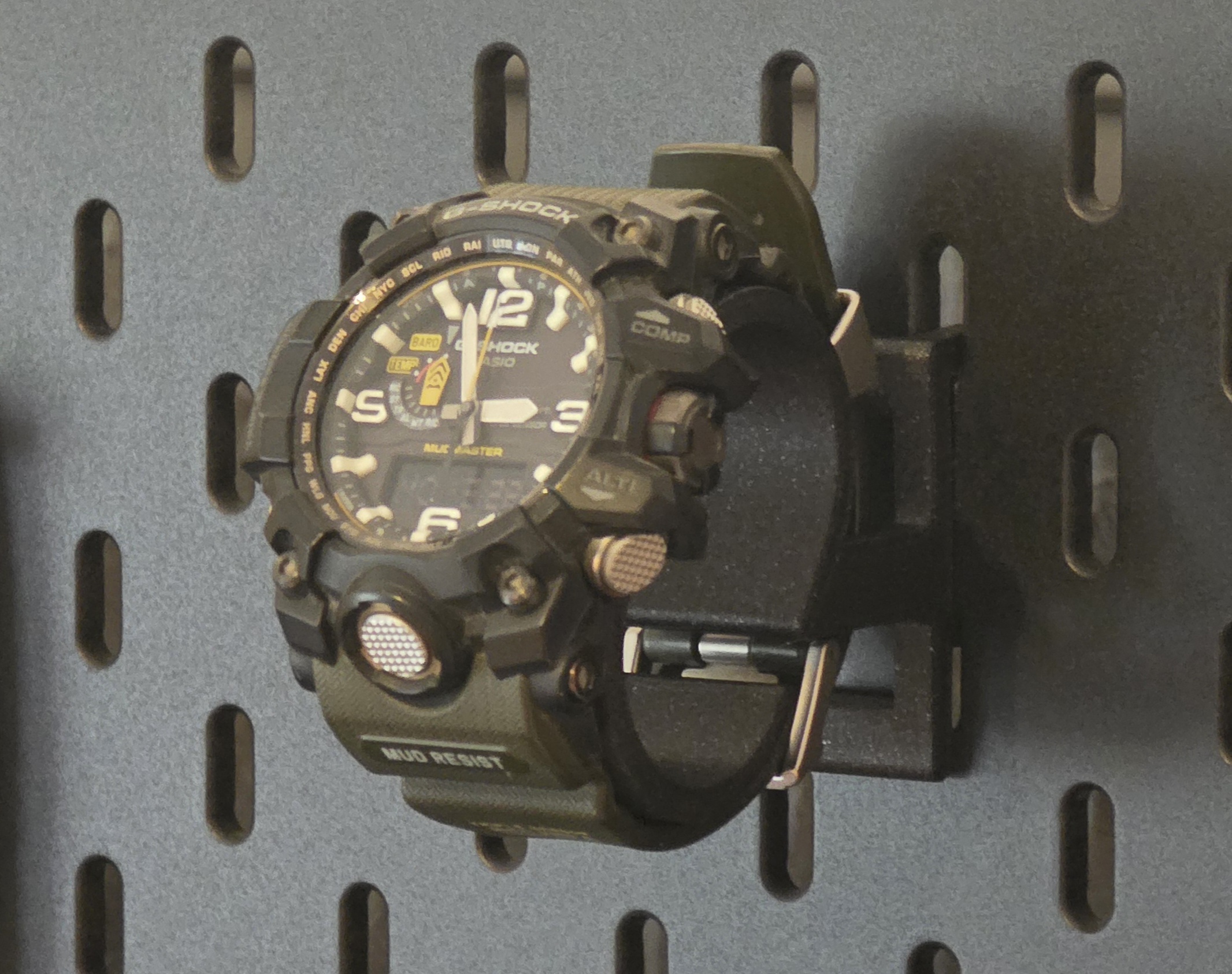 Skadis Watch Holder (CAD) 3D model thumbnail