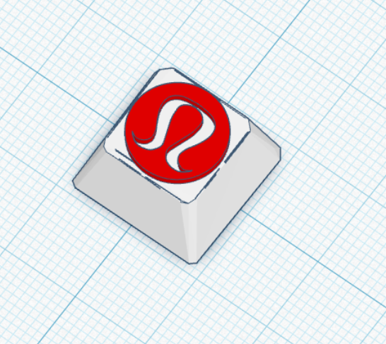 Lululemon Keyboard Keycap