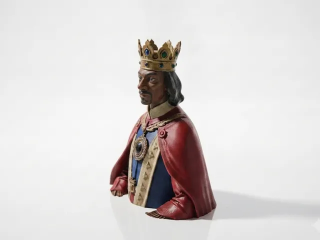 Royal Crown Bust Celebrity Figurine 3D Printable