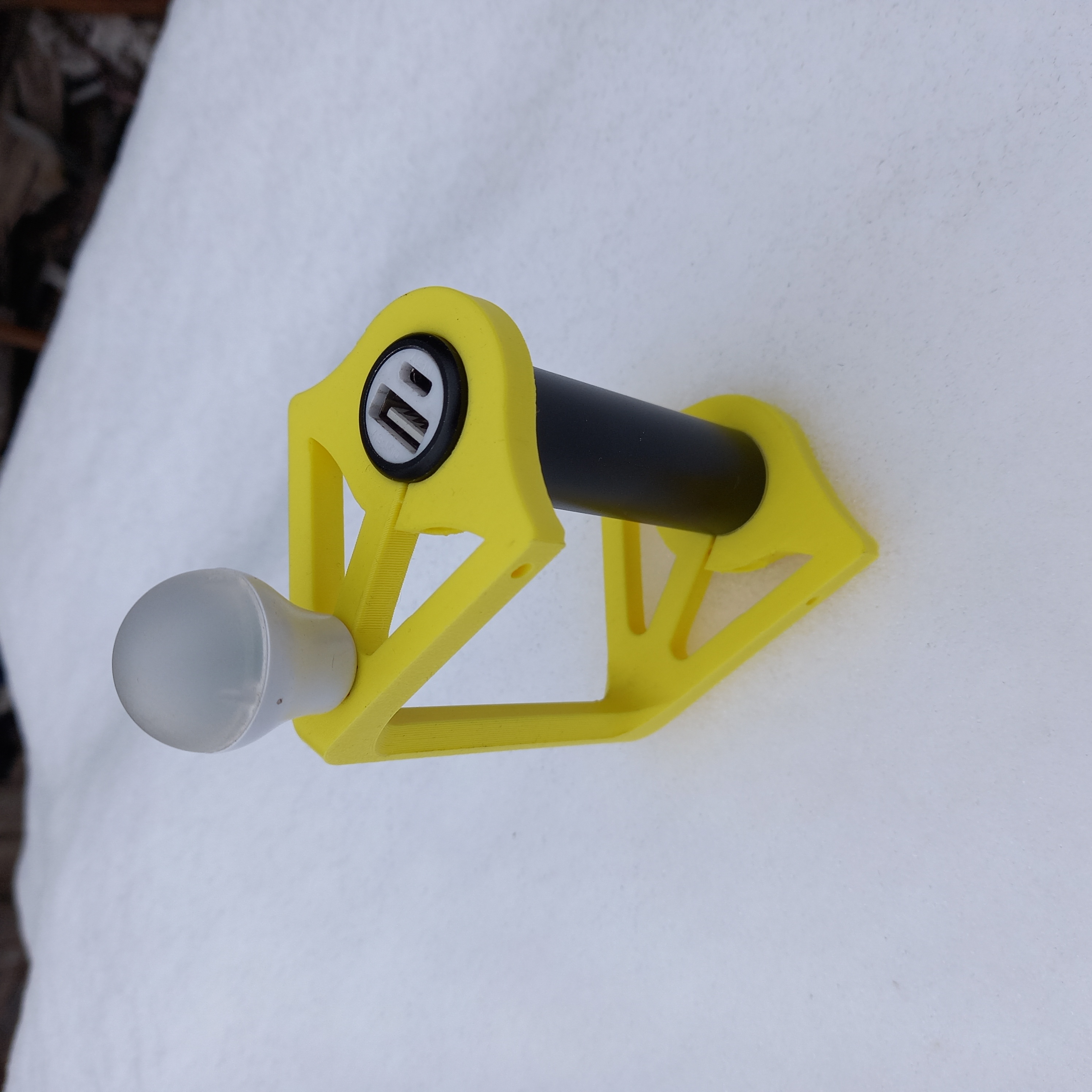 1x18650 Power Bank Holder Stand for Handheld Flashlight