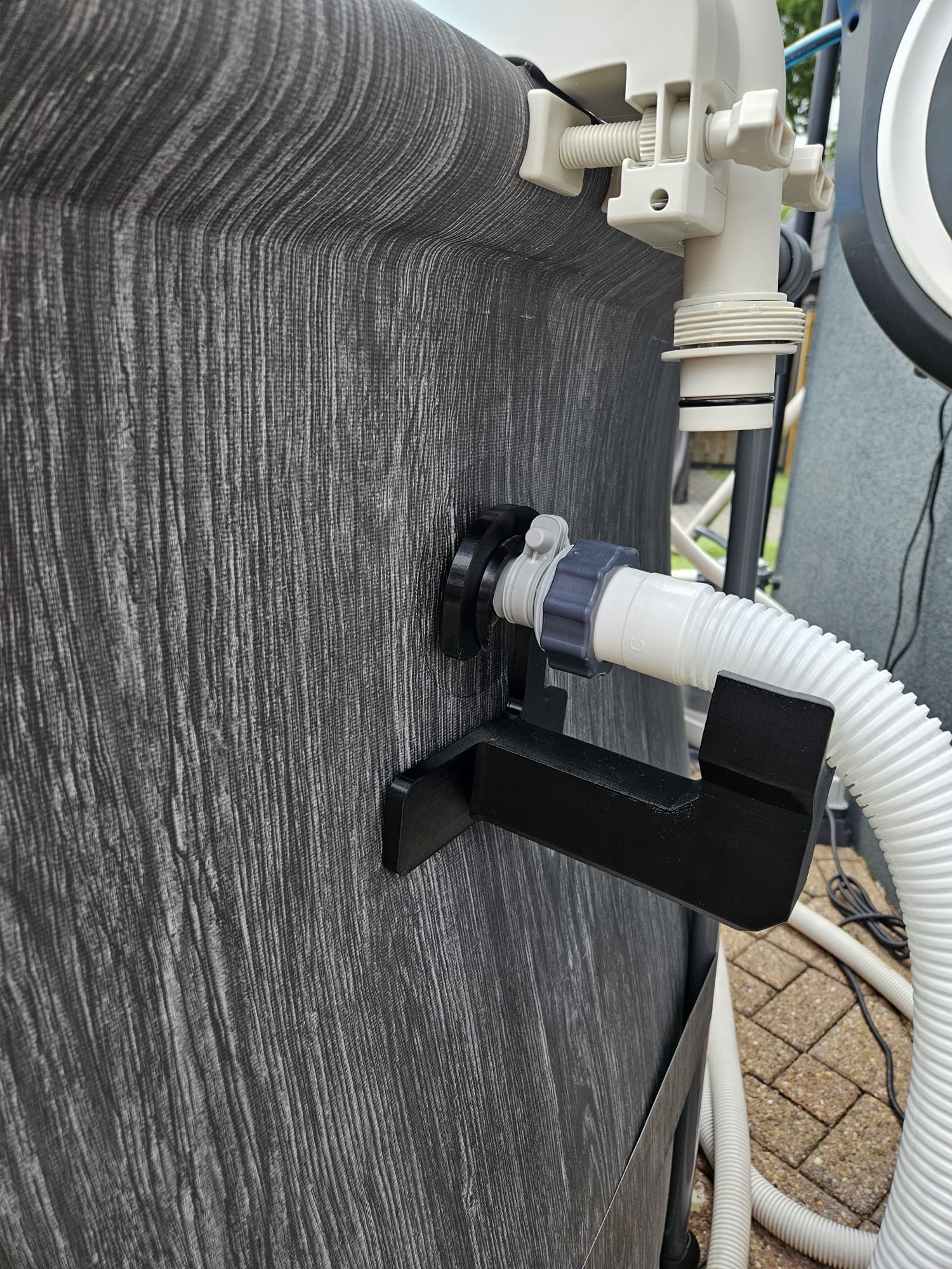 Pool hose/pipe holder 5 cm/2 inch (Bestway/Marimex/Intex) for small printbeds